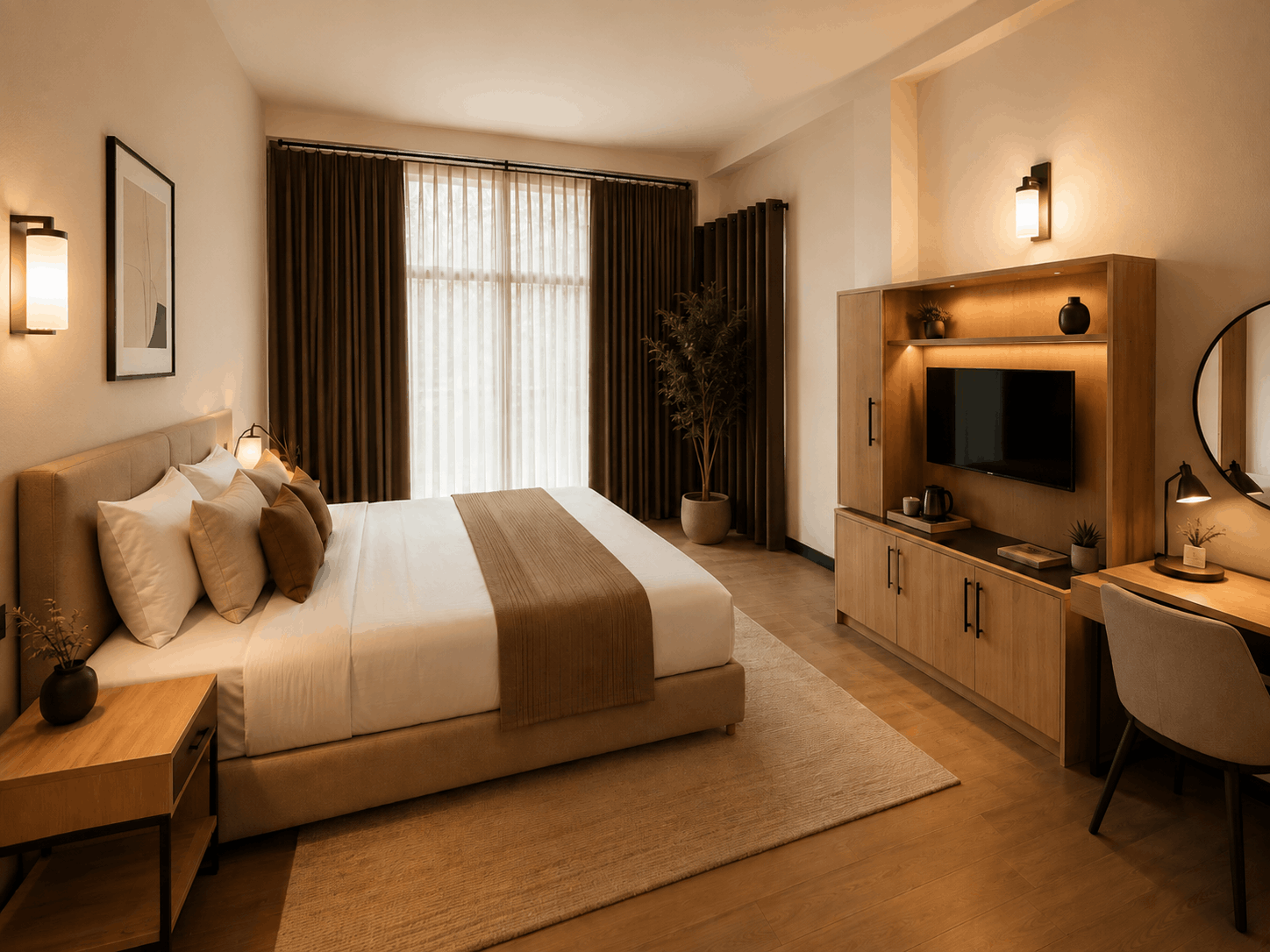 Garden View Queen Room